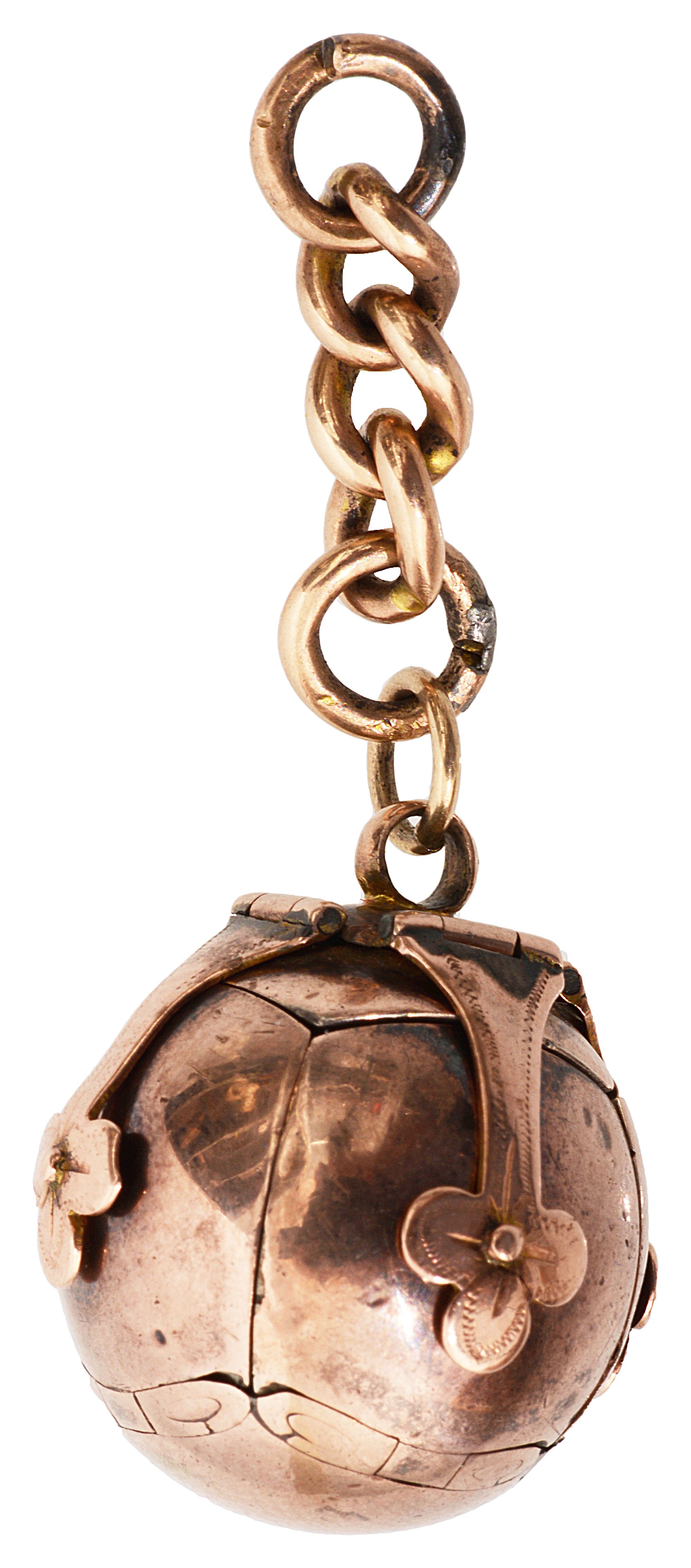 A Masonic ball fob