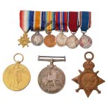 Three First World War Service Medals, 1914-1918