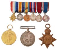 Three First World War Service Medals, 1914-1918