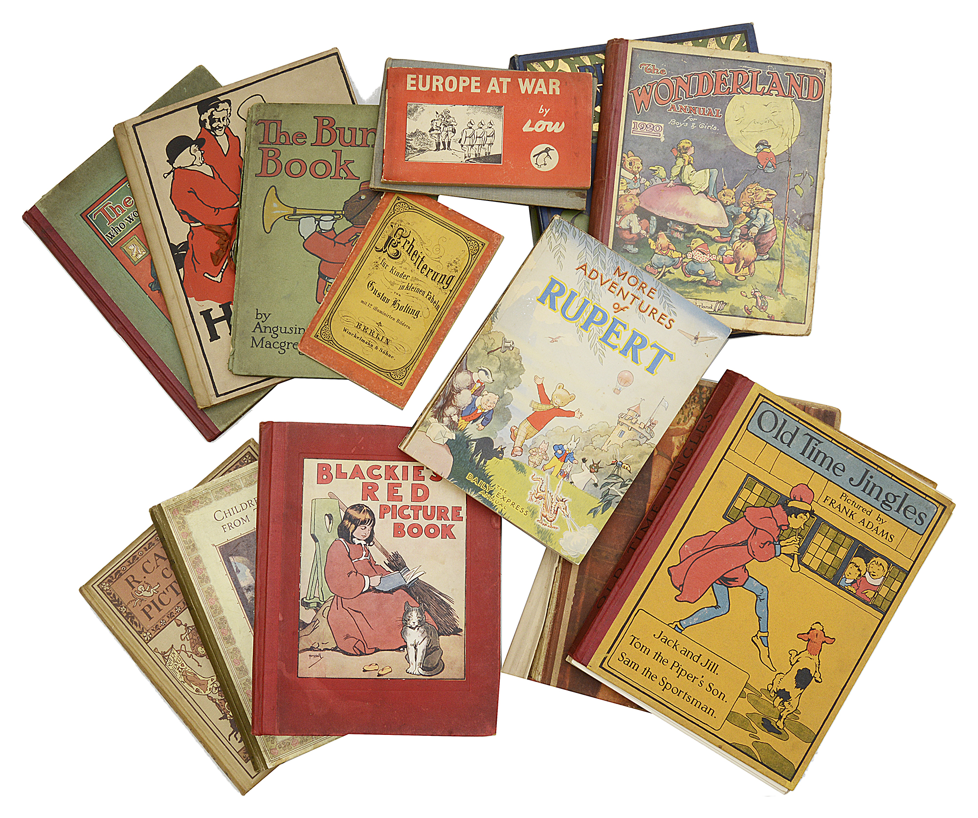 illustrated children's books (qty)