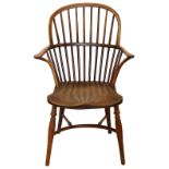 A 19th century Windsor chair