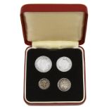 A George V 1932 four coin Maundy set