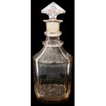 An early Victorian magnum decanter c.1840