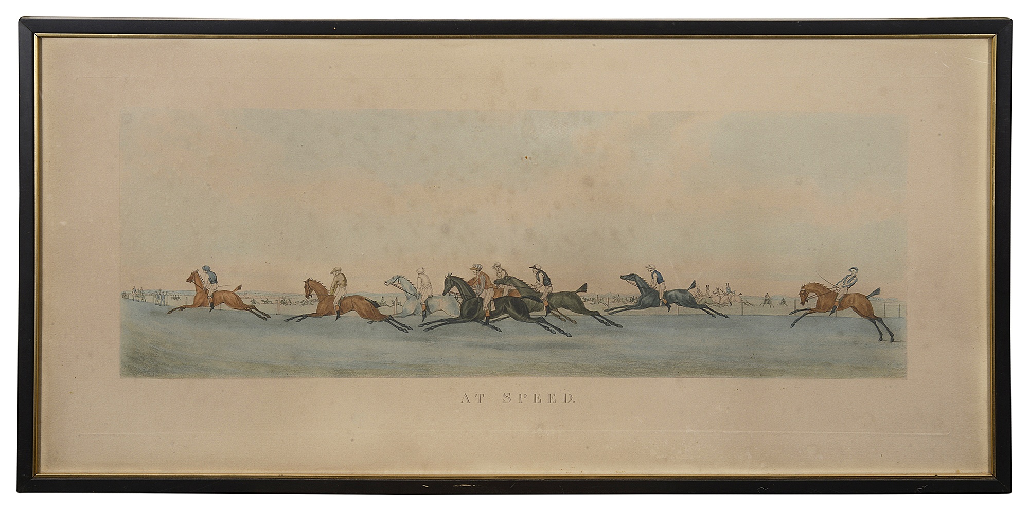 After Henry Thomas Alken: A set of four 19th century racing aquatints - Image 4 of 4