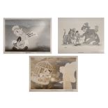 Film Memorabilia: Walt Disney's Pinocchio - A large collection of black and white press stills