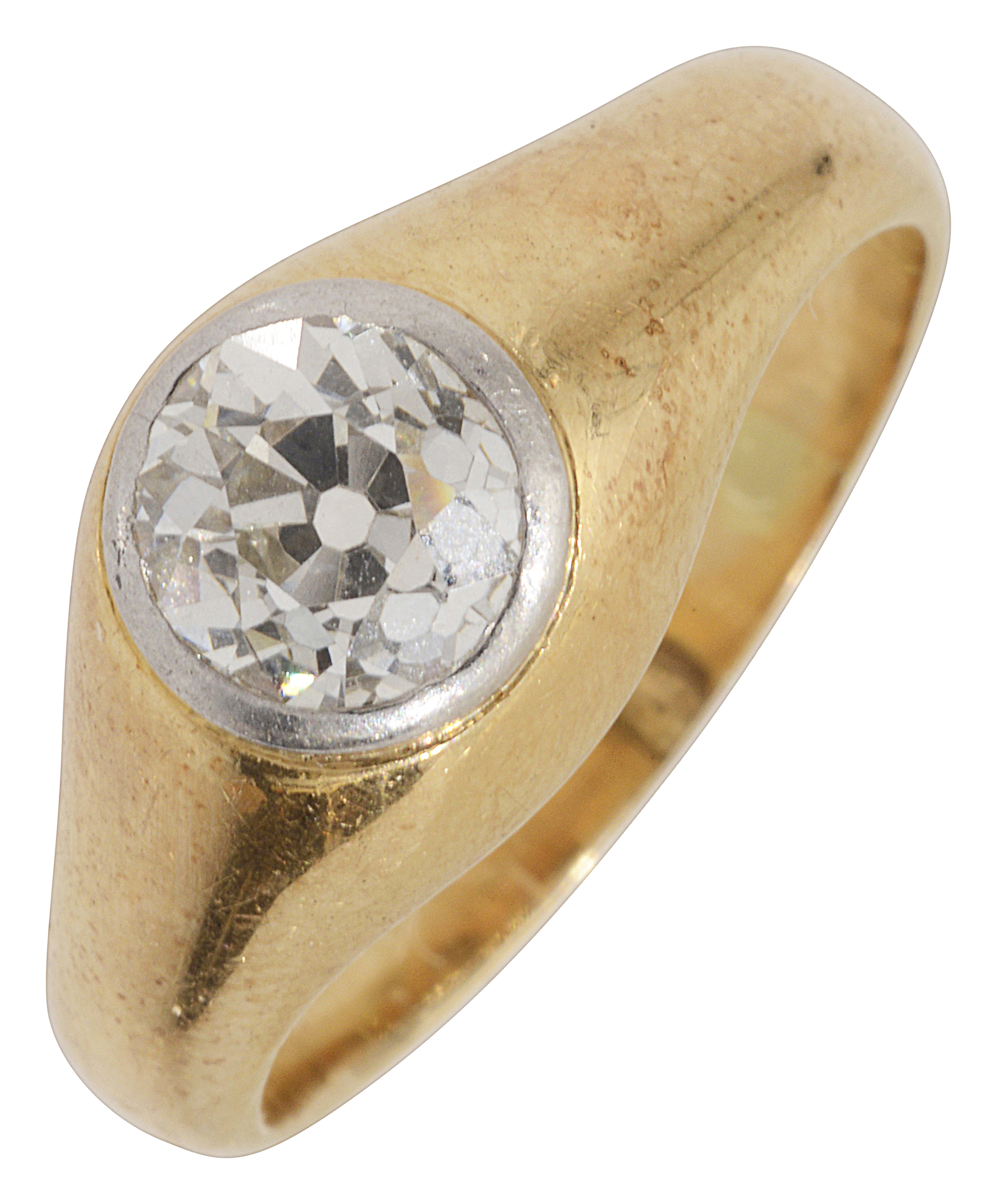 A diamond single stone ring - Image 2 of 2