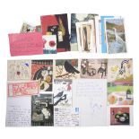 Mary Fedden (1915-2012) A collection of Mary Fedden signed cards