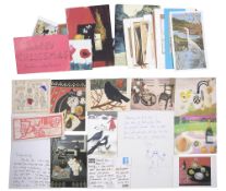 Mary Fedden (1915-2012) A collection of Mary Fedden signed cards