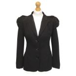 A black Prada jacket