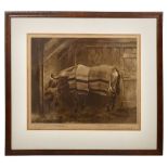 A collection of three early 20th century equine related prints
