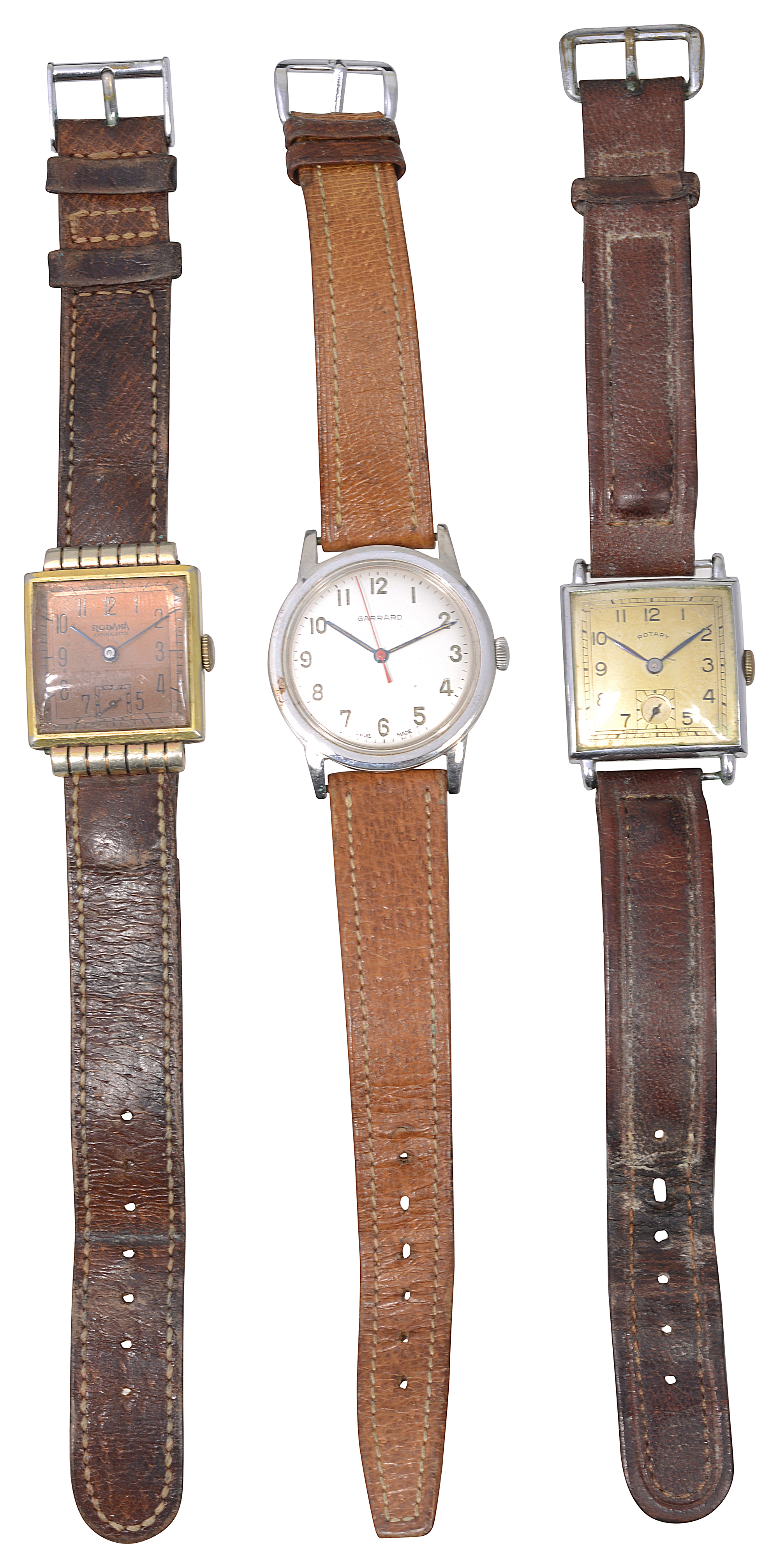 Three gentleman's vintage wristwatches