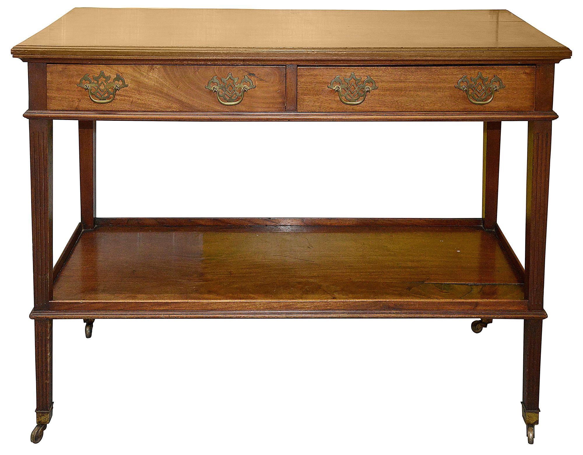 A George III mahogany serving table