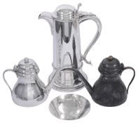 Ecclesiastical electroplated items to include a large flagon