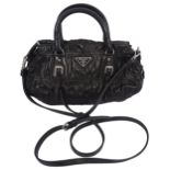 A Prada Gaufre leather bag