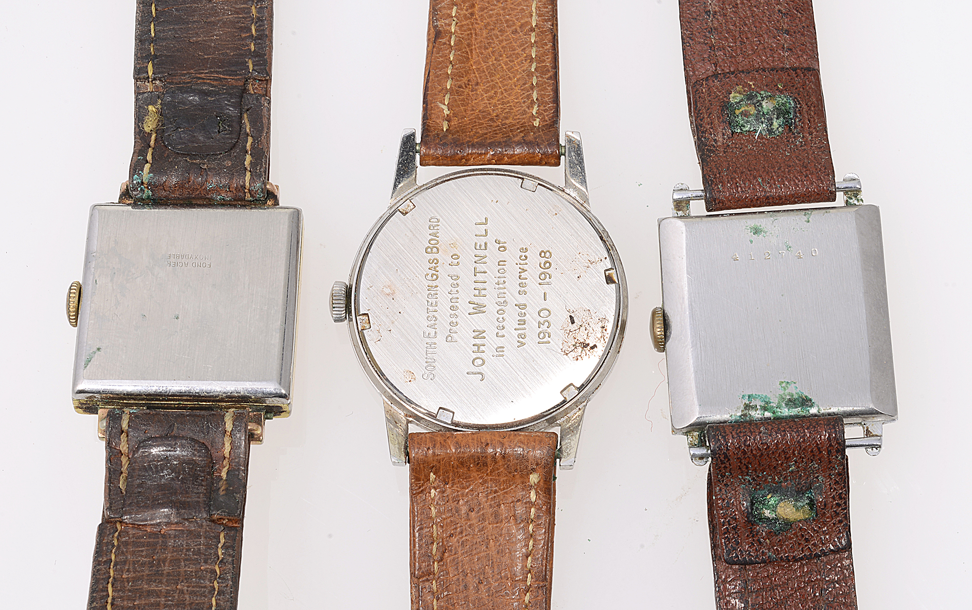 Three gentleman's vintage wristwatches - Image 2 of 2