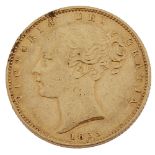 A Victorian full sovereign