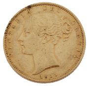 A Victorian full sovereign