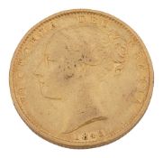 A Victoria gold full sovereign, 1848