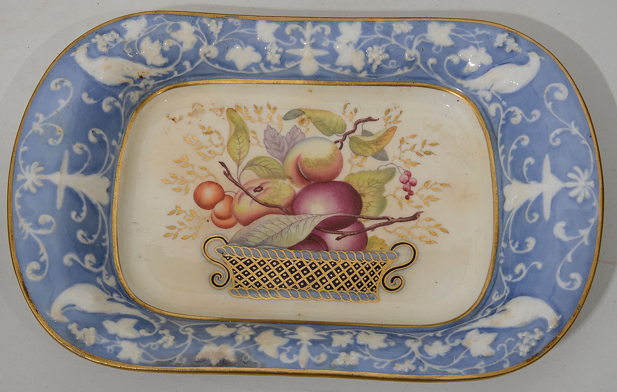 An early 19th century New Hall bone china part dessert service c.1815-20 - Image 2 of 4