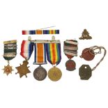 A WWI medal group other medals