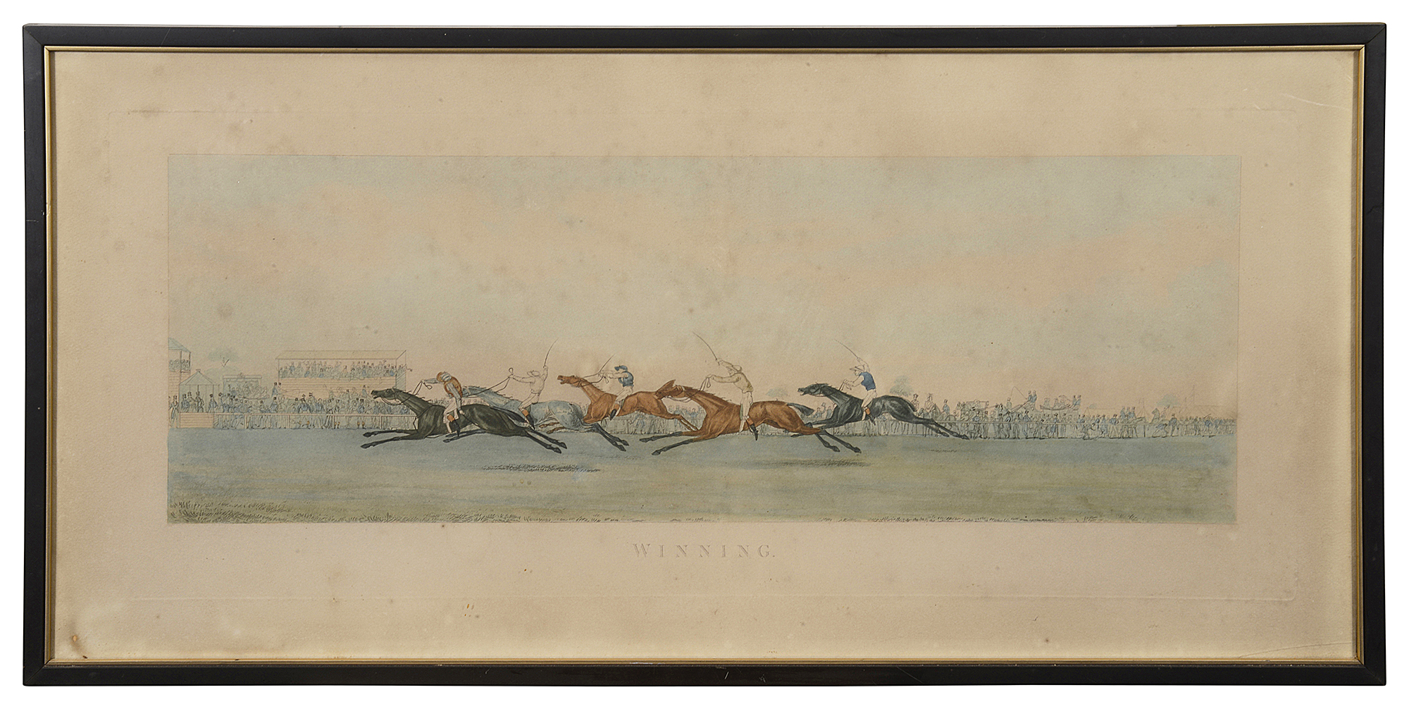 After Henry Thomas Alken: A set of four 19th century racing aquatints - Image 3 of 4