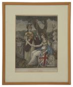 After J. Smith engraved by John Chapman 'Ireland', hand coloured stipple engraving