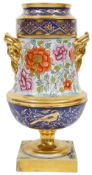 A Miles Mason porcelain vase c.1810