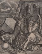 Johan "Johannes" Wierix (1549-1620) 'Melencolia I', after Albrecht DŸrer (1471-1528)*