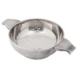 A modern Scottish presentation silver quaich