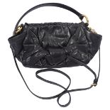 A Prada bow leather handbag