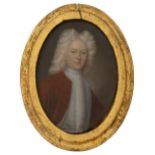 18th century British School portrait miniature of a gentleman