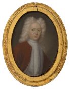 18th century British School portrait miniature of a gentleman