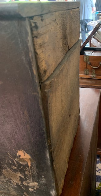 An early 18th century oak spice cupboard - Image 11 of 11