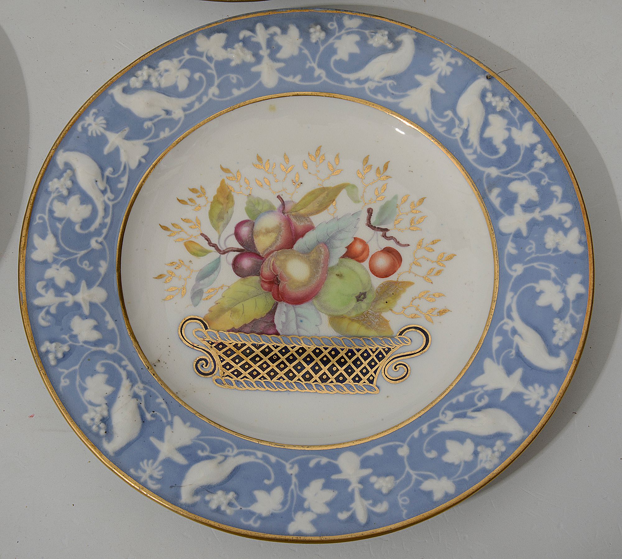 An early 19th century New Hall bone china part dessert service c.1815-20 - Image 3 of 4