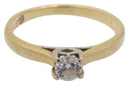 A diamond single stone ring by Le Leo