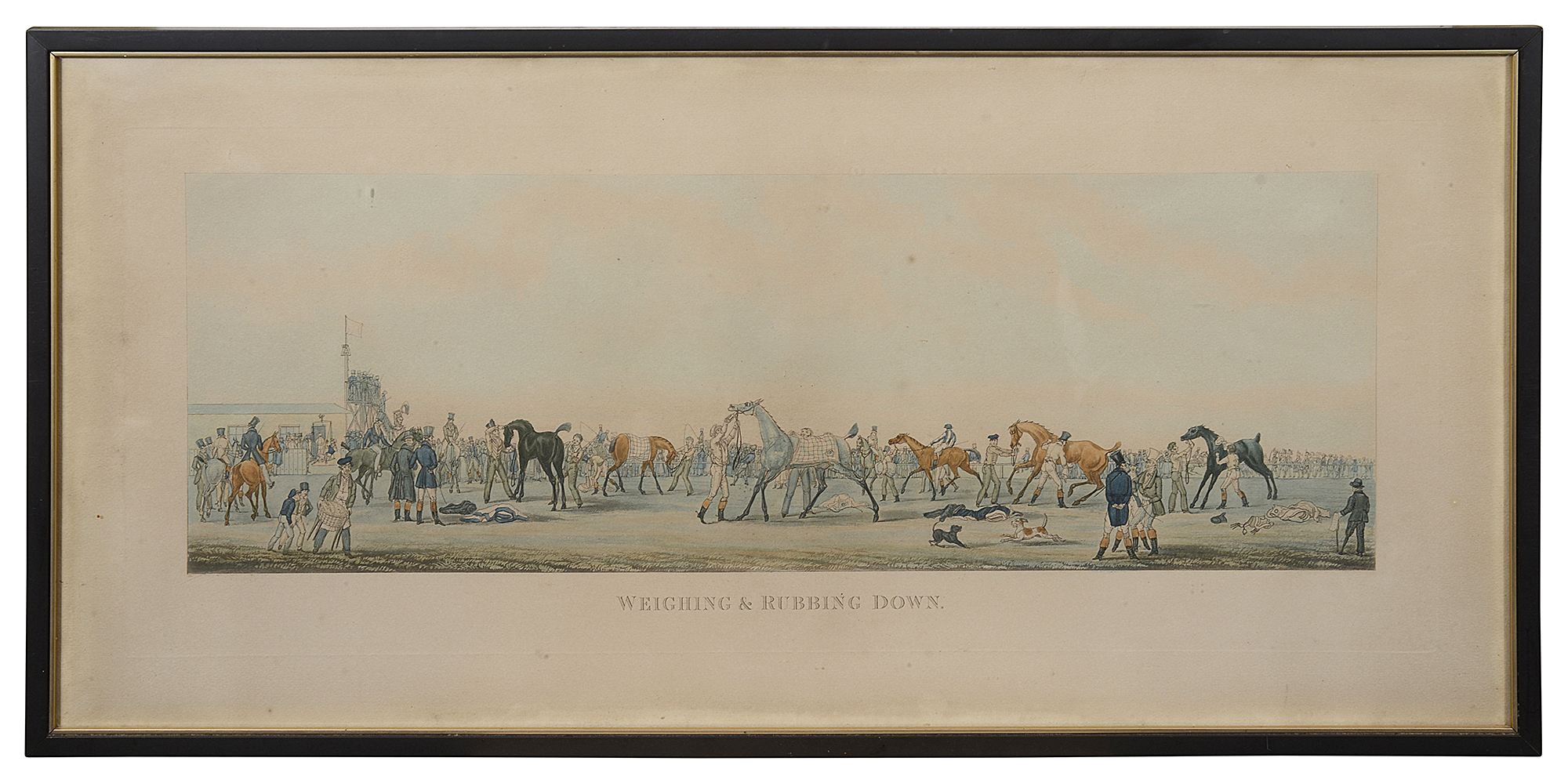 After Henry Thomas Alken: A set of four 19th century racing aquatints - Image 2 of 4