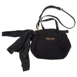 A Prada Tessuto bow crossbody bag