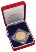 Elizabeth II Hong Kong 1975 1000 dollars gold proof coin, Royal Visit