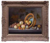 Francois a pair of still life paintings