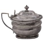 A George III silver mustard pot