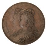 Victoria. City of London, 1887, Golden Jubilee commemorative bronze medal