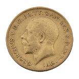 Edward VII, 1912, gold half sovereign
