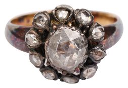 A Georgian diamond ring