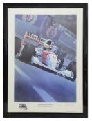 Formula One : A Gavin MacLeod limited edition 'Ayrton Senna da Silva - The Last Victory'
