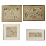 A collection of four 18th century and later samplers,