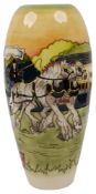 A Moorcroft limited edition 'Showground' pattern vase