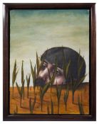 David Hosie 'The Seed' 1992, oil on panel