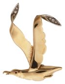 A continental bird brooch