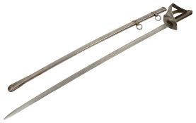 A 19th century Italian M1860 Heavy Cavalry Troopers Sabre