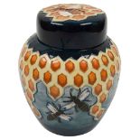 A Moorcroft 'Honeycomb' pattern ginger jar,